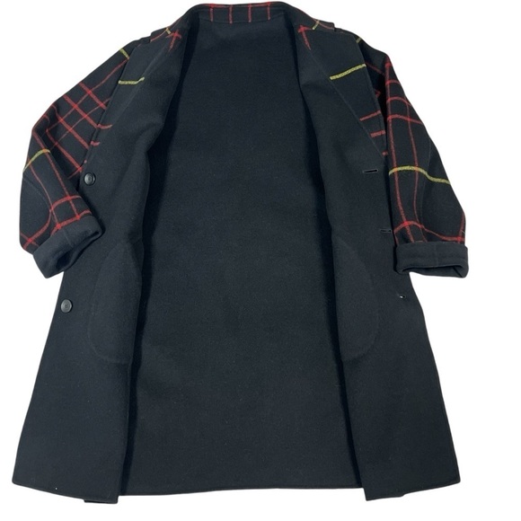 RAG & BONE Bree Reversible Raglan Wool Coat Women's Size 10 - Picture 12 of 16